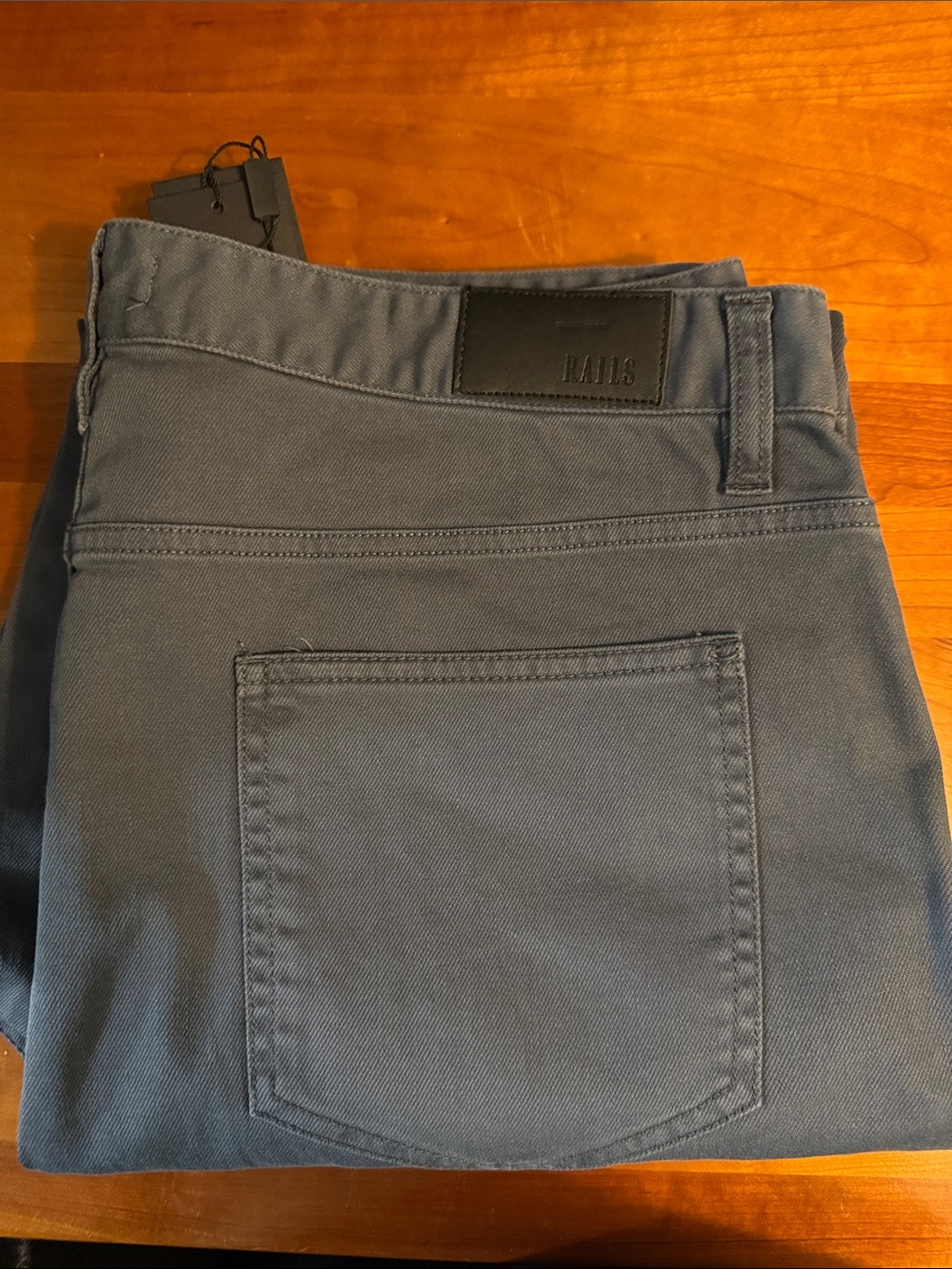 Rails Men's Slate Blue Slim Straight Jeans